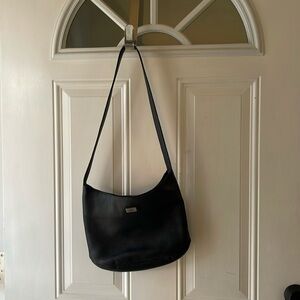 Sak black leather purse